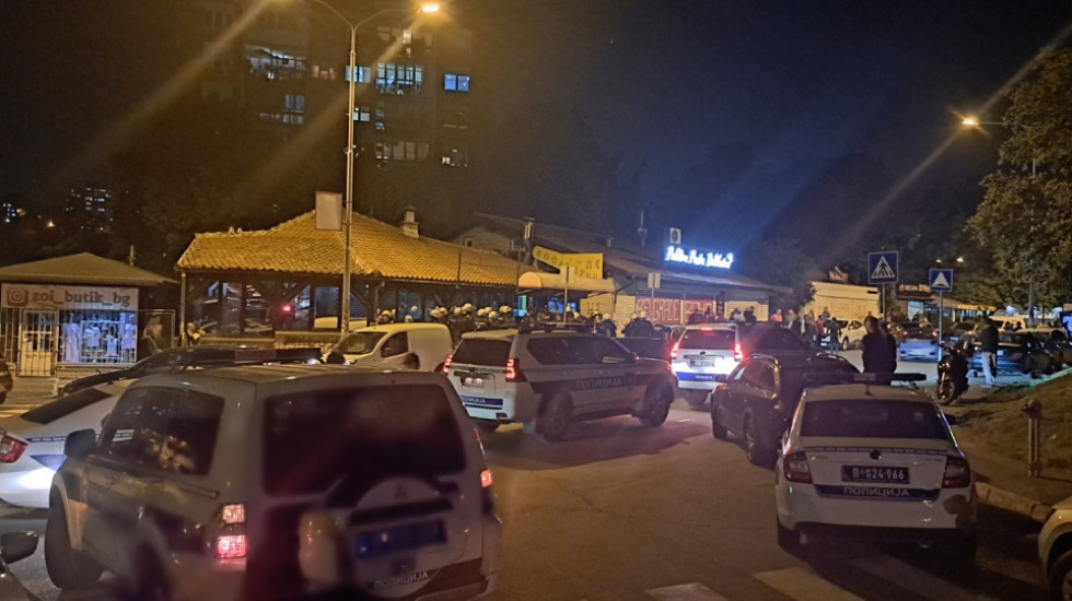 Incident u kafiću uznemirio Mirijevo, interventna policija raspoređena u punoj opremi
