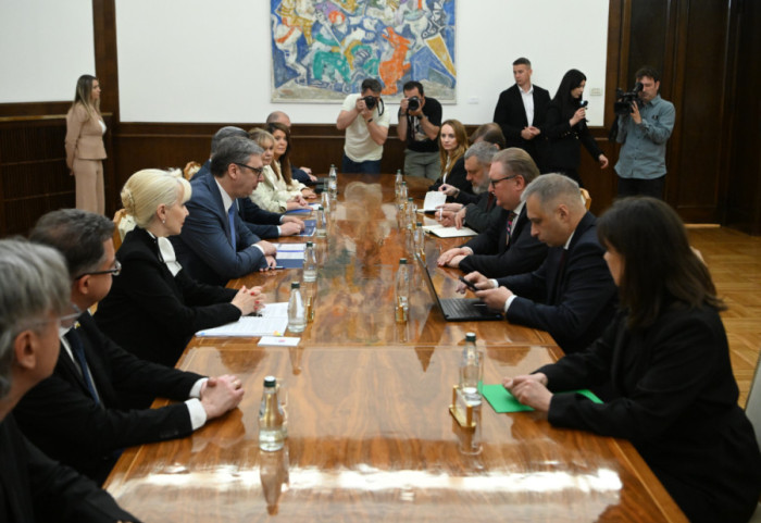 Vučić sa Kačkom o slobodnoj trgovini i jačanju saradnje Srbije i Ukrajine