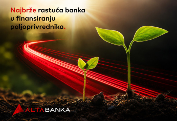 Strateški partner poljoprivrednika u Srbiji: ALTA banka nagrađena za najbrži rast u agraru