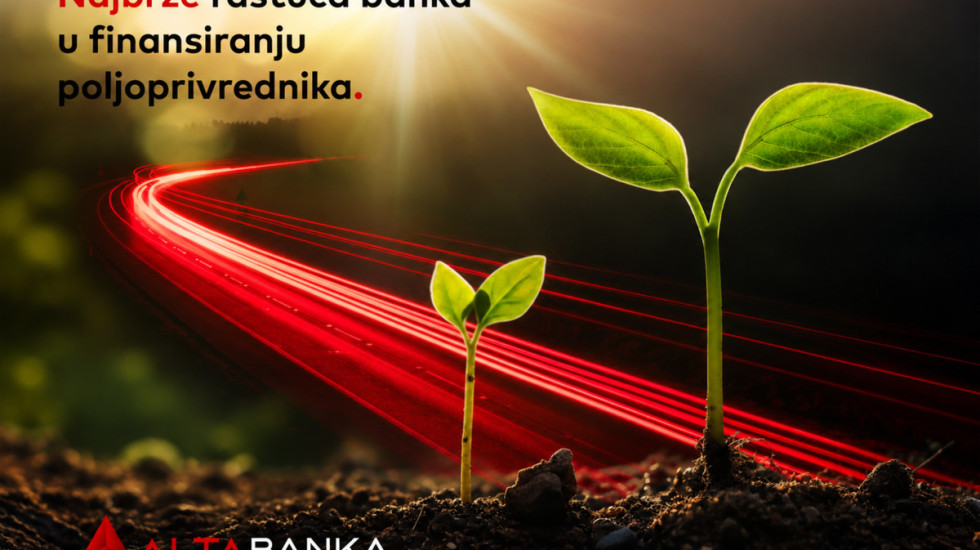 Strateški partner poljoprivrednika u Srbiji: ALTA banka nagrađena za najbrži rast u agraru