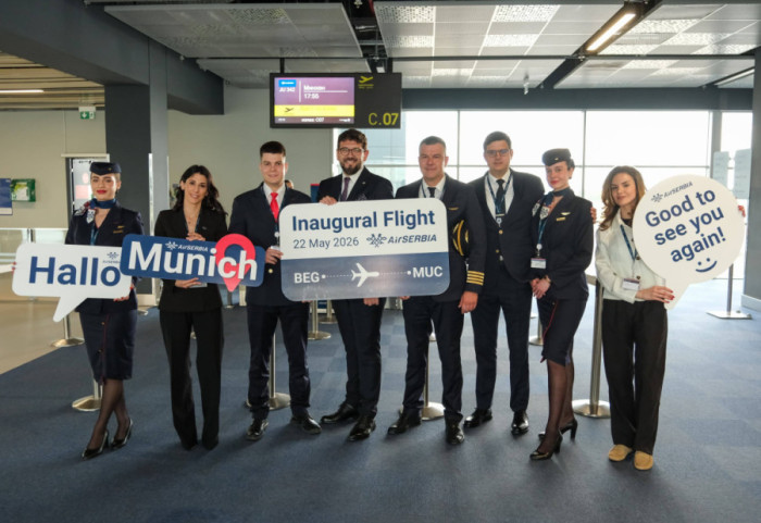 (FOTO) Minhen ponovo na mapi Srbije: Direktna avio-linija nakon 18 godina kompanijom Er Srbija