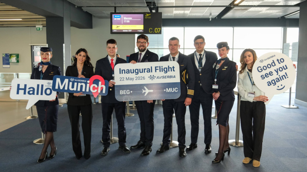(FOTO) Minhen ponovo na mapi Srbije: Direktna avio-linija nakon 18 godina kompanijom Er Srbija