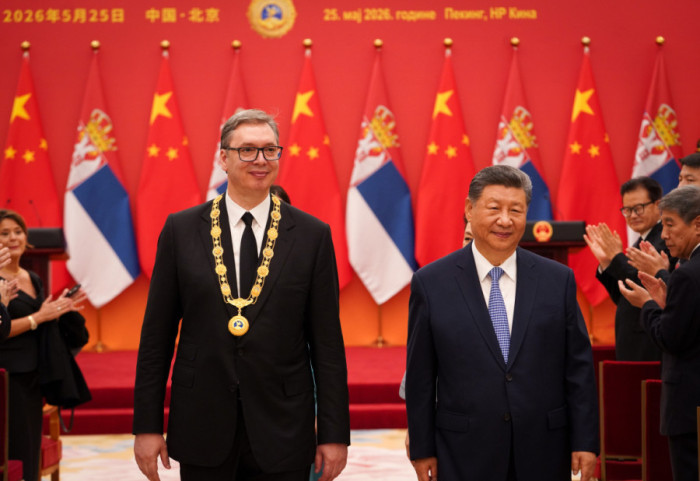 (FOTO) Si Đinping odlikovao Vučića: "Kina i Srbija da jačaju razmenu i poverenje"