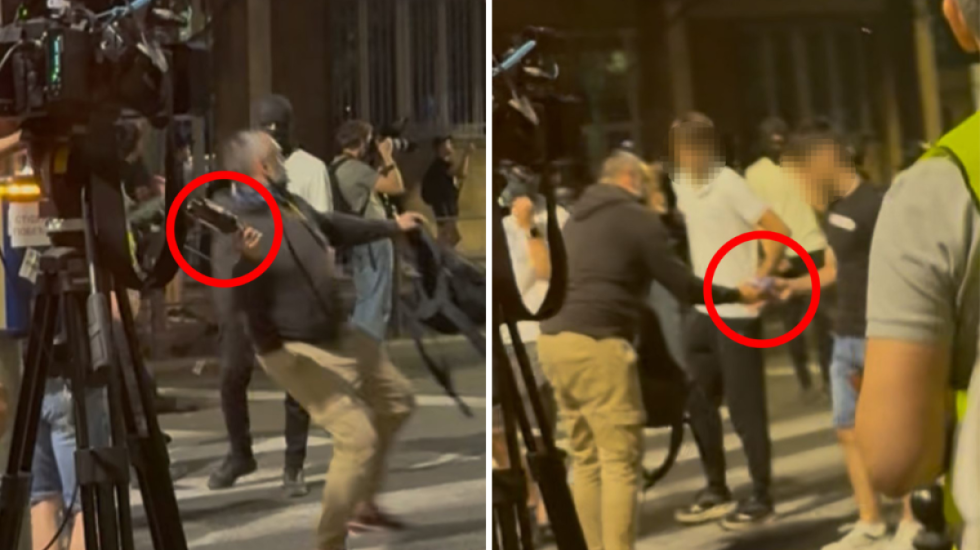 Uhapšen muškarac (38) osumnjičen da je gađao policajce kamenicama i pirotehnikom nakon protesta 23. maja
